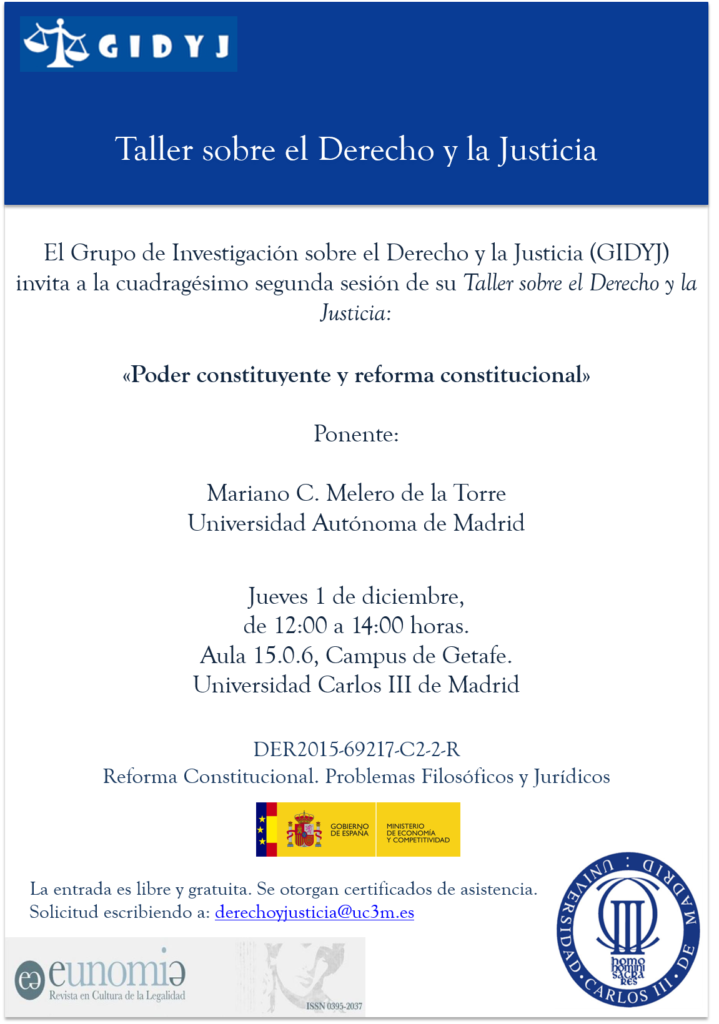 Poder constituyente y reforma constitucional