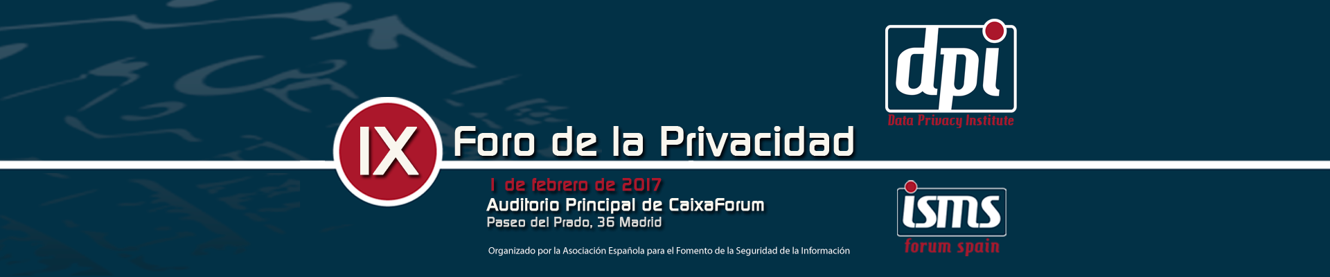 IX Foro de la Privacidad