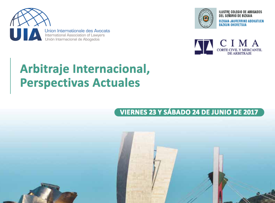 Arbitraje Internacional, perspectivas actuales