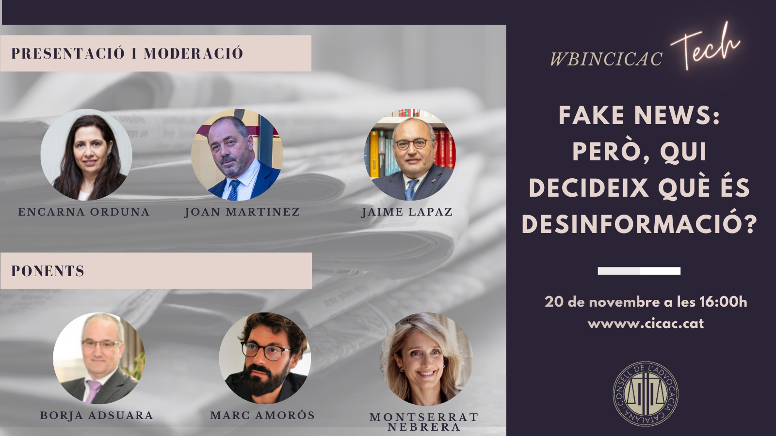 FAKE NEWS: Però, qui decideix que és desinformació?