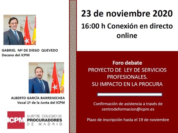 Proyecto de Ley de Servicios Profesionales y su impacto en la Procura