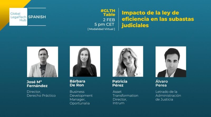 Impacto de la ley de eficiencia en las subastas judiciales