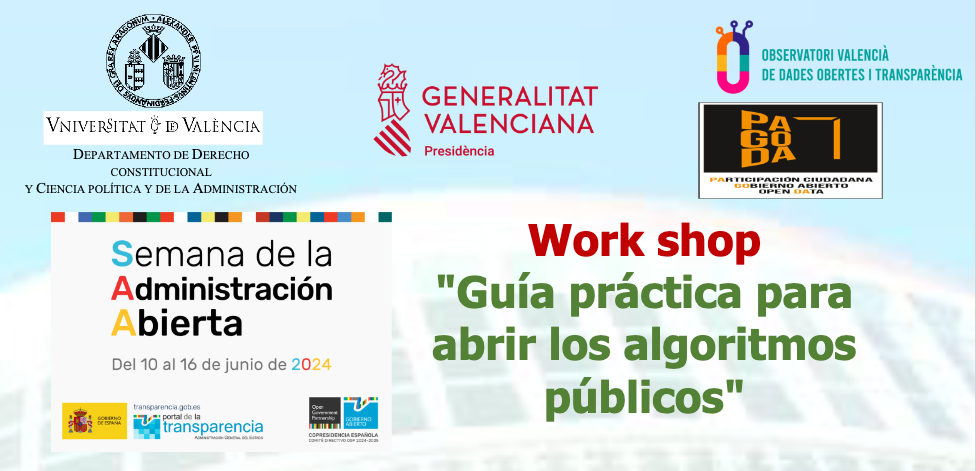 Workshop Guía práctica para abrir los algoritmos públicos