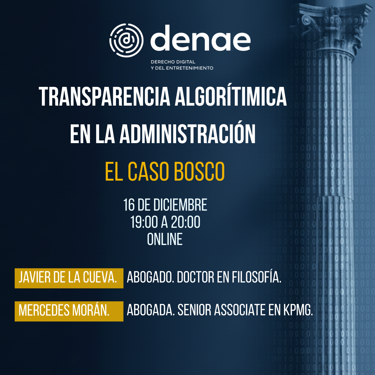 Transparencia algor&iacute;tmica en la Administraci&oacute;n. El caso Bosco. 