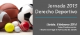  Jornada Derecho Deportivo Lleida 2015 