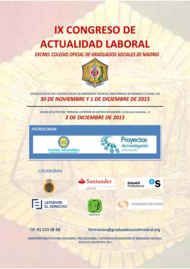 IX Congreso de Actualidad Laboral