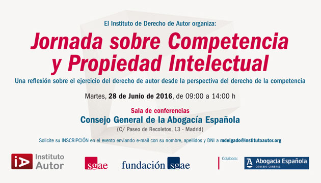 Jornada sobre Competencia y Propiedad Intelectual